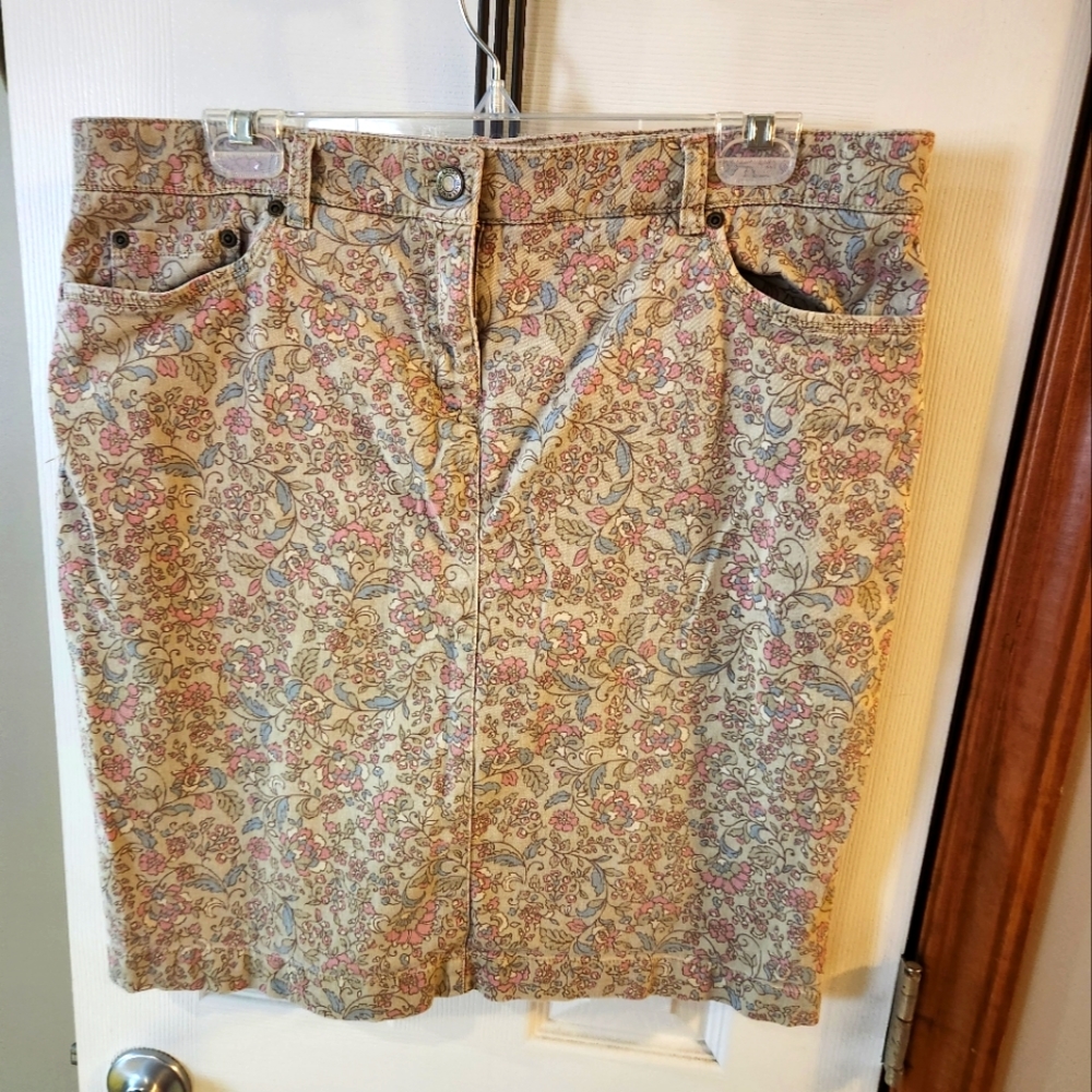 A Jean Skirt